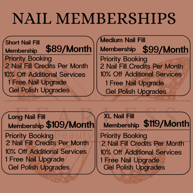 Long Nail Fill Membership